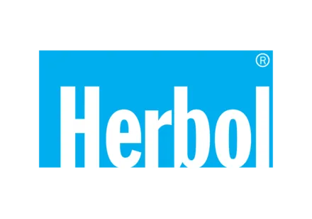  Logo der Marke Herbol, einem Hersteller hochwertiger Farben und Lacke für professionelle Malerarbeiten.
